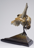 Composed - Curlew 
Bronze on Walnut
20x18x11 - © Ken Newman Sculptures 2026