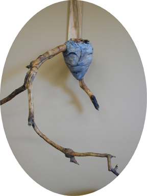 Wasp Nest - Aspen : Wood Wildlife Sculptures : Ken Newman Sculptures | sculpture | bronze | wood | wildlifeart art | figurative sculpture | Idaho sculptor | animal art |