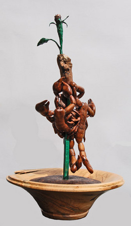 Celebrating Life's Journey - Connections
Scorpions-Mixed Media Wood : Small Selection of Sold Sculptures : Ken Newman Sculptures | sculpture | bronze | wood | wildlifeart art | figurative sculpture | Idaho sculptor | animal art |
