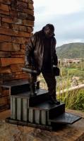 1/2-Life The Last Whistle - Outdoor  Installation - Arizona - © Ken Newman Sculptures 2026