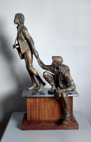 Individual - Opportunity
22" H Students Only           
#7 : Figurative Bronze Sculptures : Ken Newman Sculptures | sculpture | bronze | wood | wildlifeart art | figurative sculpture | Idaho sculptor | animal art |
