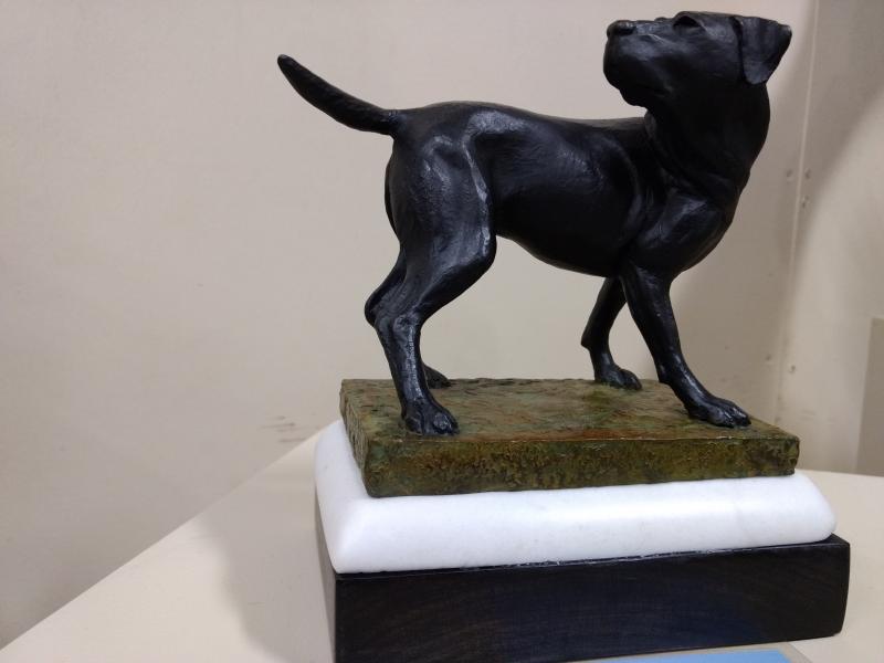 Attendance Study
Female #16/22 Last One
8"Hx7"Lx4"W : Dog Sculptures - Labradors : Ken Newman Sculptures | sculpture | bronze | wood | wildlifeart art | figurative sculpture | Idaho sculptor | animal art |
