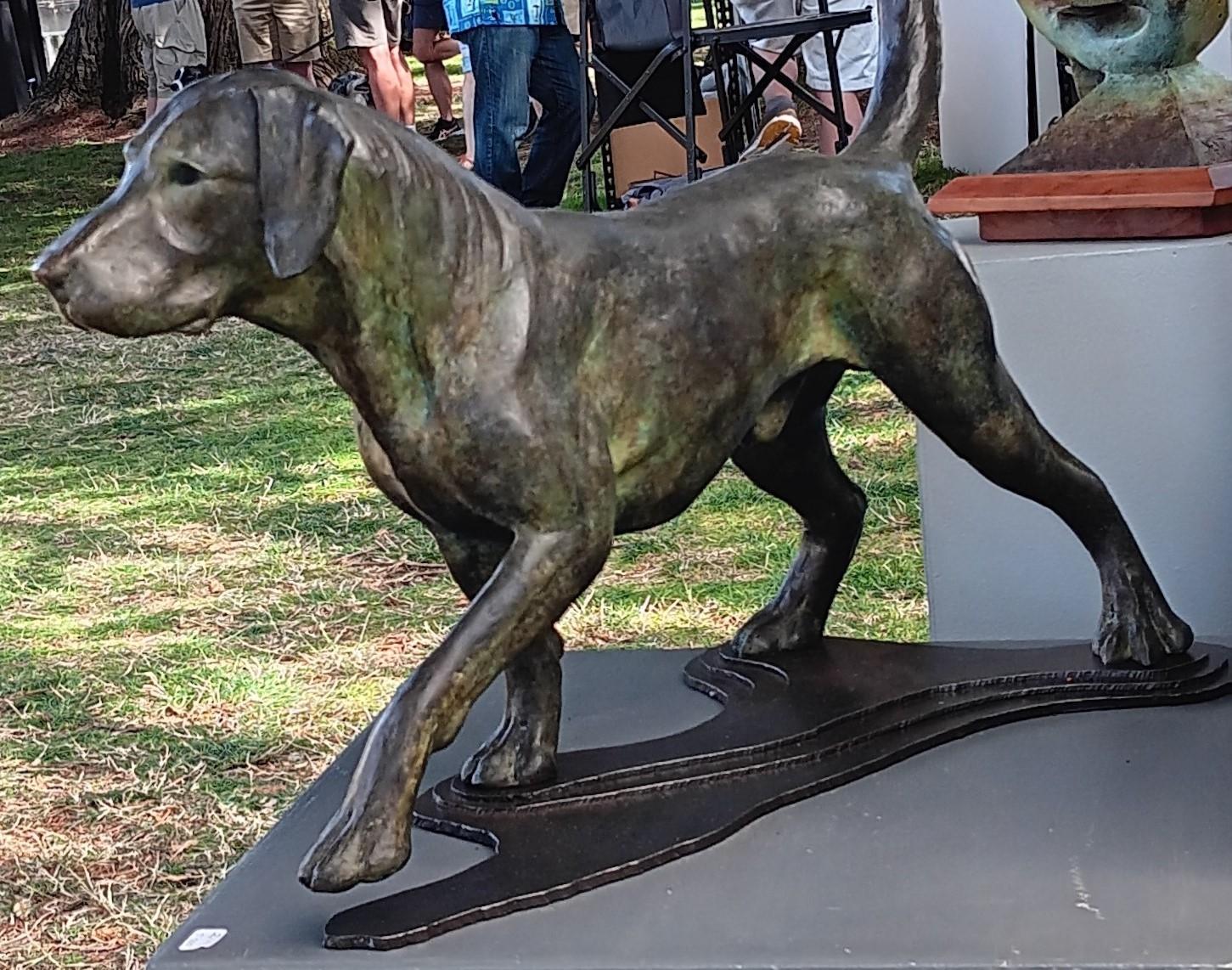 New Lab Sculpture
Patina Varies Edition of 11
Call for Pricing.
13.5"Hx18.5"Lx10"W : Dog Sculptures - Labradors : Ken Newman Sculptures | sculpture | bronze | wood | wildlifeart art | figurative sculpture | Idaho sculptor | animal art |