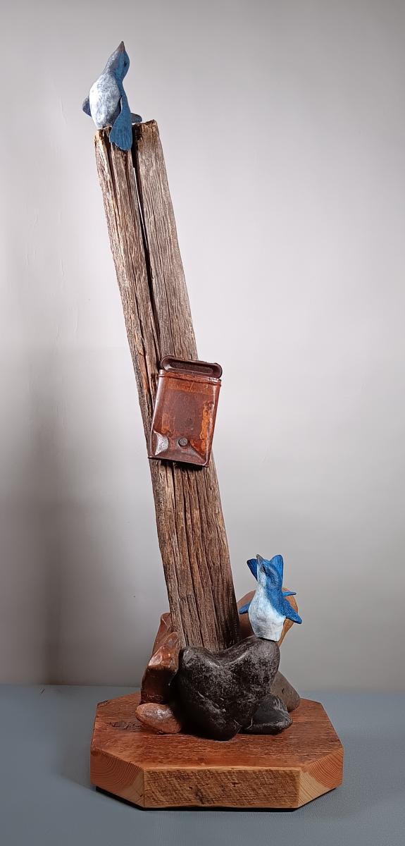 I Claim you as Mine
Bluebird Series #10/11
$4000 : Wildlife Bronze Sculptures : Ken Newman Sculptures | sculpture | bronze | wood | wildlifeart art | figurative sculpture | Idaho sculptor | animal art |