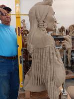 At Foundry to Cast - 1-1/2 Life - © Ken Newman Sculptures 2026
